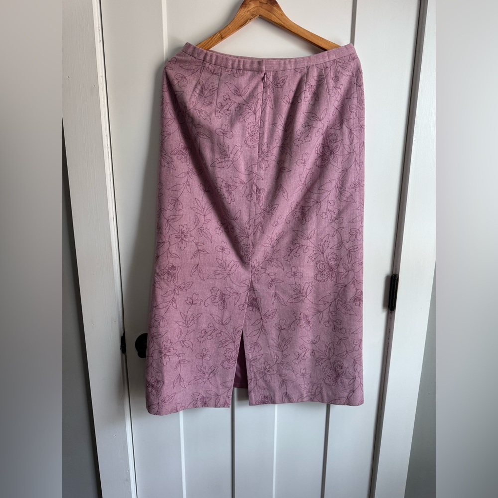 Vintage PENDLETON 2pc Wool Skirt Blazer Set - Picture 8 of 9